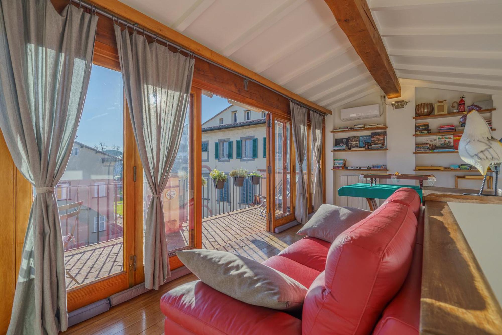 Terrazza Coccode' Spazioso Con Vista Mozzafiato! Lucca Exteriör bild